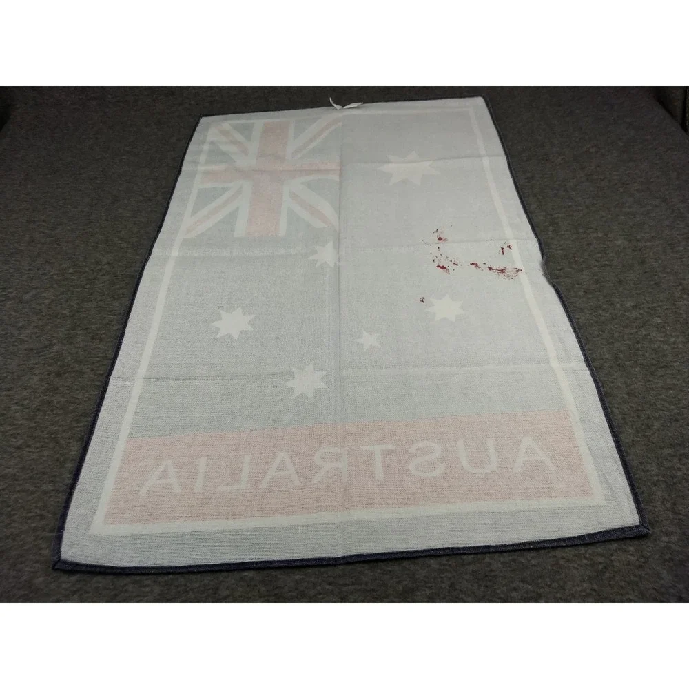 Kitchen Tea Towel Lot of 3 Australia Souvenir 100% Cotton Map Flag Koala Bear